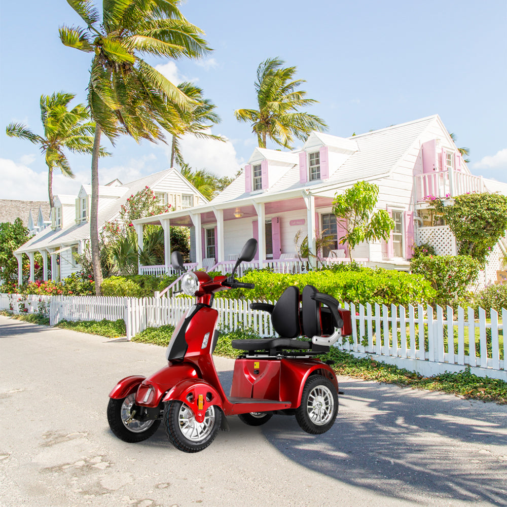 ROLLUX AFA2D4D 500W 60V20Ah Lead-Acid/Lithium Battery Electric Mobility Scooter Drum Brake