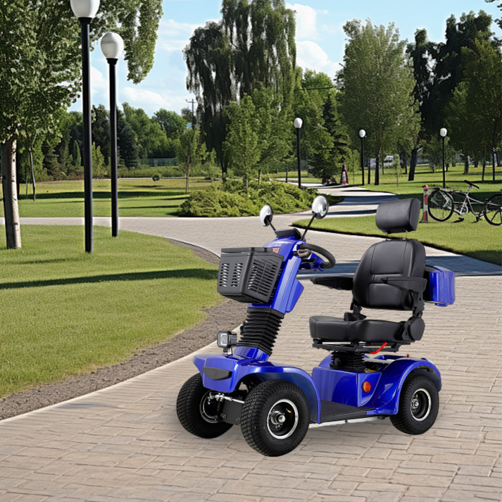 ROLLUX BSH 500W 48V20Ah Lead-Acid/Lithium Battery Electric Mobility Scooter Drum Brake