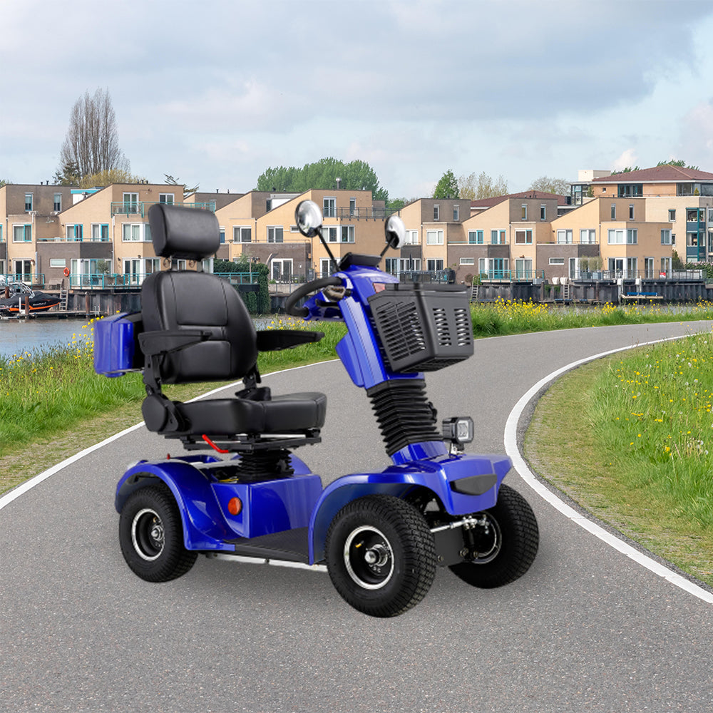 ROLLUX BSH 500W 48V20Ah Lead-Acid/Lithium Battery Electric Mobility Scooter Drum Brake