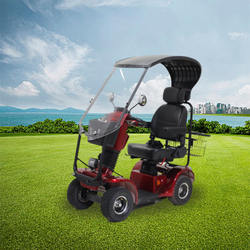 ROLLUX BSH 500W 48V20Ah Lead-Acid/Lithium Battery Electric Mobility Scooter Drum Brake