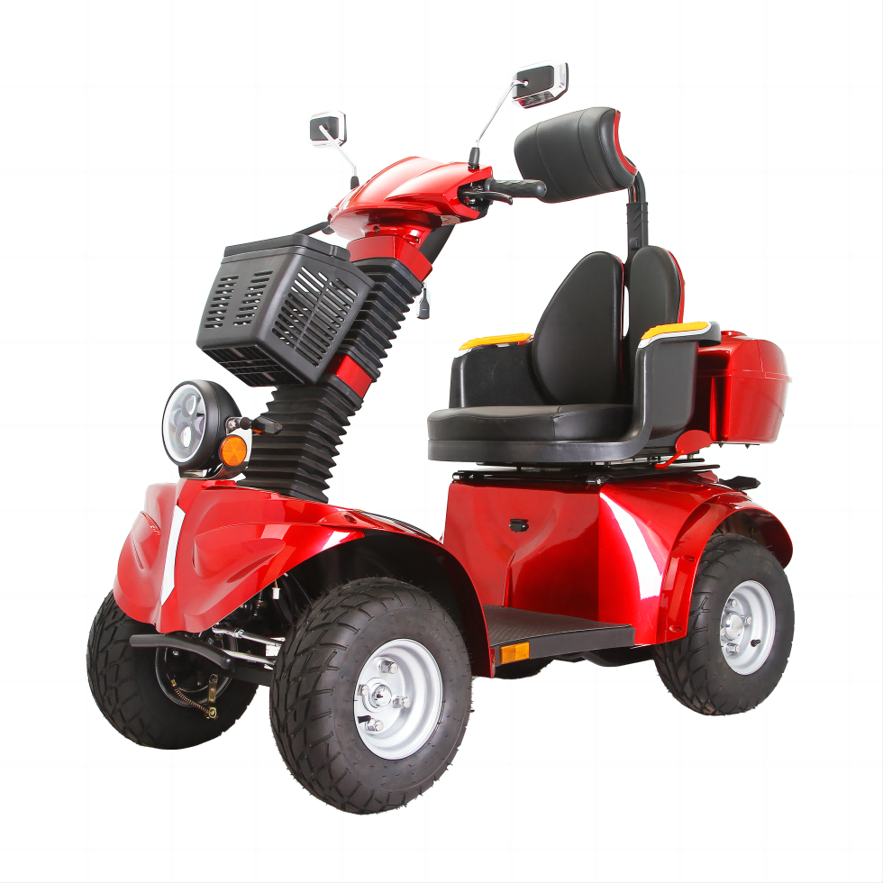 ROLLUX DJ 1000W 60V20Ah Lead-Acid/Lithium Battery Electric Mobility Scooter Drum Brake