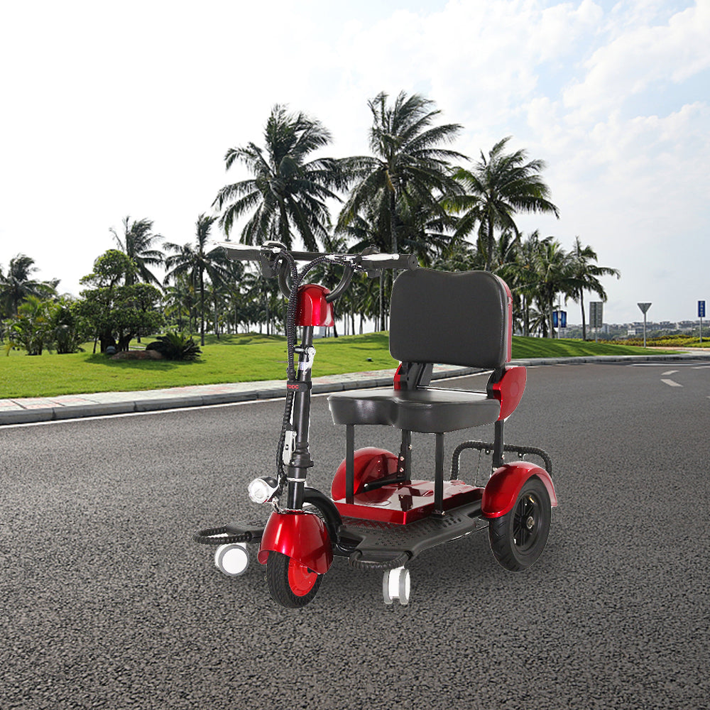 ROLLUX FY-VRLA 350W 48V12Ah Lead-Acid/Lithium Battery Electric Mobility Scooter Drum Brake