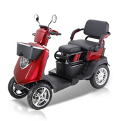 ROLLUX JX2D4W 500W 48V20Ah Lead-Acid/Lithium Battery Electric Mobility Scooter Drum Brake