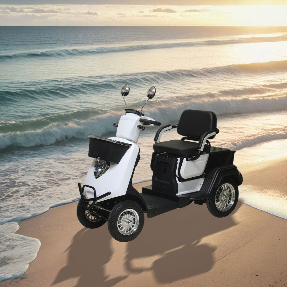 ROLLUX JX2D4W 500W 48V20Ah Lead-Acid/Lithium Battery Electric Mobility Scooter Drum Brake