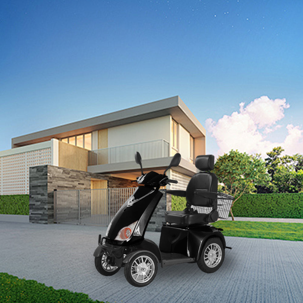 ROLLUX JXY3D 500W 48V20Ah Lead-Acid/Lithium Battery Electric Mobility Scooter Drum Brake