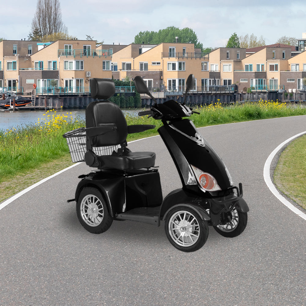 ROLLUX JXY3D 500W 48V20Ah Lead-Acid/Lithium Battery Electric Mobility Scooter Drum Brake