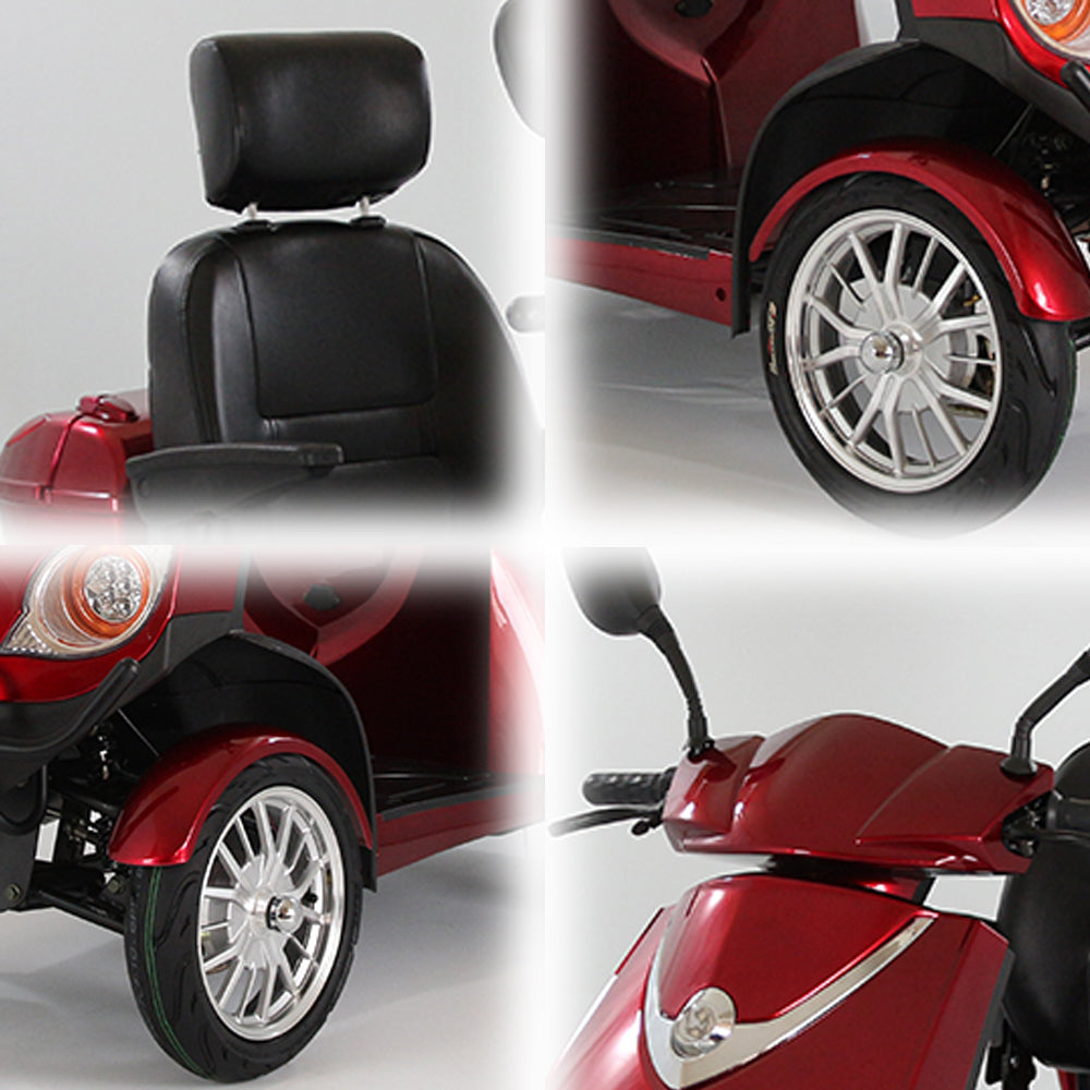 ROLLUX JXY3D 500W 48V20Ah Lead-Acid/Lithium Battery Electric Mobility Scooter Drum Brake