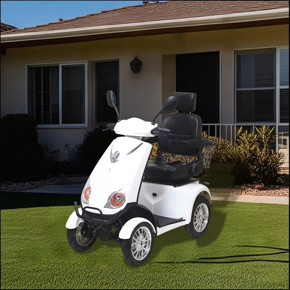 ROLLUX JXY3D 500W 48V20Ah Lead-Acid/Lithium Battery Electric Mobility Scooter Drum Brake