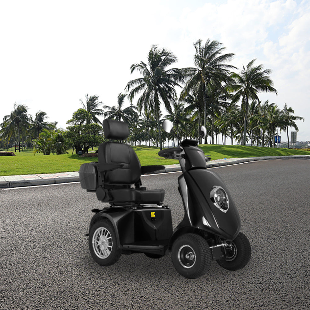 ROLLUX JXY5D 500W 48V20Ah Lead-Acid/Lithium Battery Electric Mobility Scooter Drum Brake