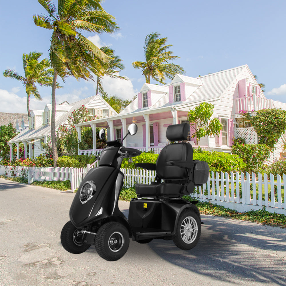 ROLLUX JXY5D 500W 48V20Ah Lead-Acid/Lithium Battery Electric Mobility Scooter Drum Brake