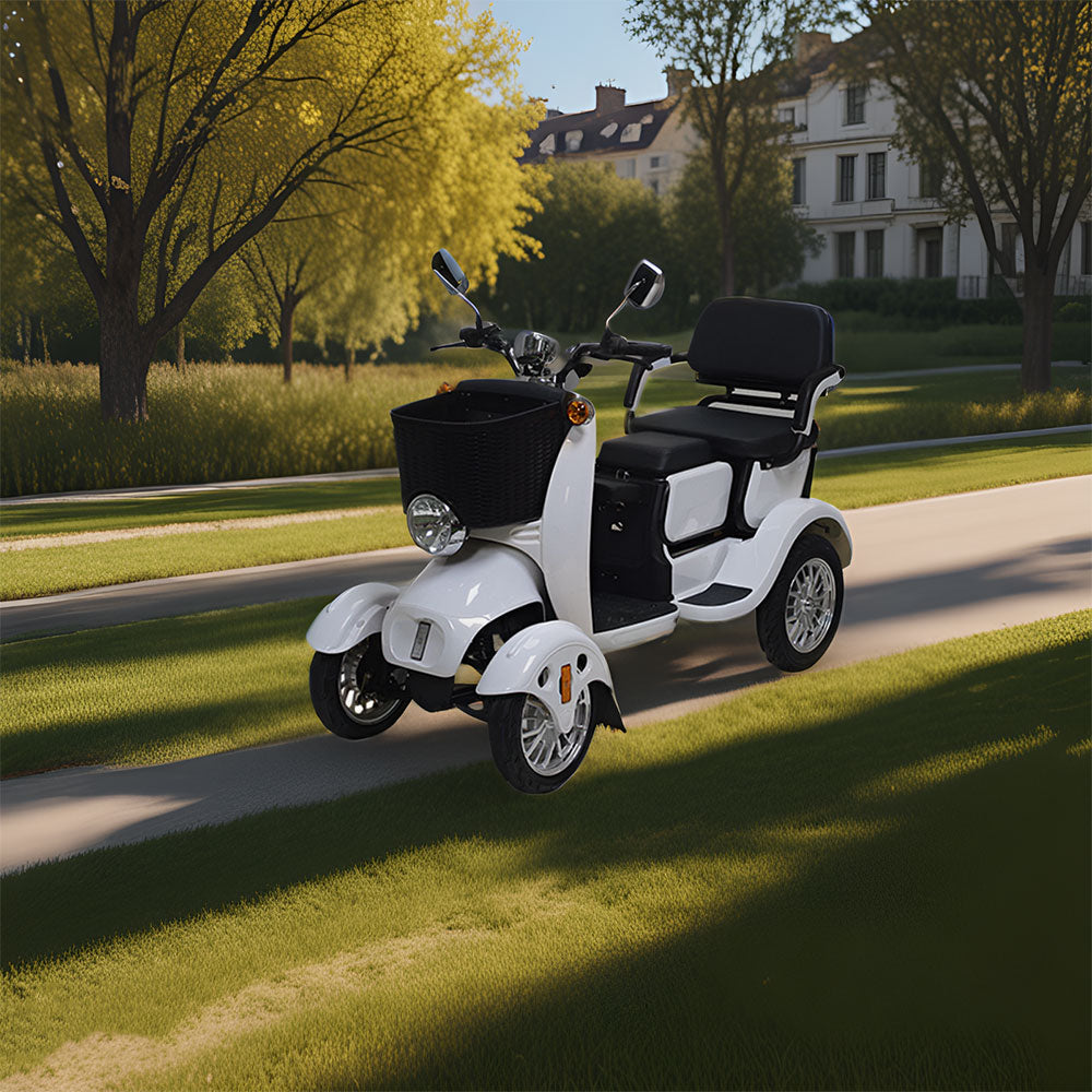ROLLUX XG4W 500W 60V20Ah Lead-Acid/Lithium Battery Electric Mobility Scooter Drum Brake