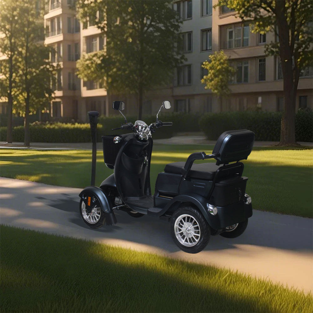 ROLLUX XG4W 500W 60V20Ah Lead-Acid/Lithium Battery Electric Mobility Scooter Drum Brake