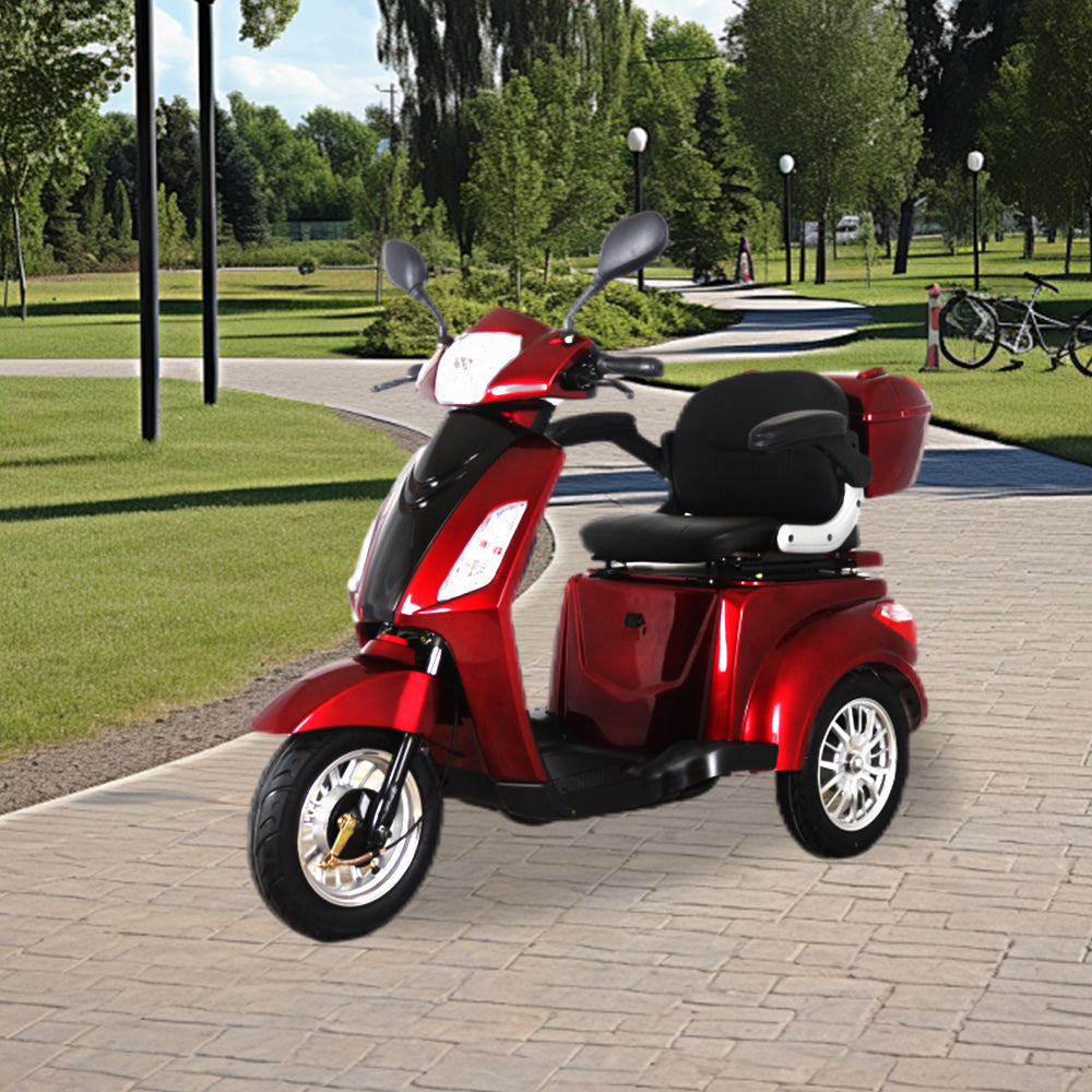 ROLLUX XL1D 500W 60V20Ah Lead-Acid/Lithium Battery Electric Mobility Scooter Drum Brake