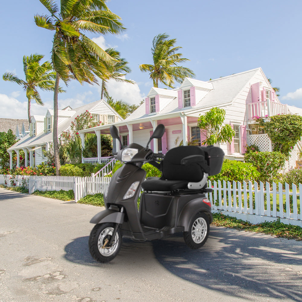 ROLLUX XL1D 500W 60V20Ah Lead-Acid/Lithium Battery Electric Mobility Scooter Drum Brake