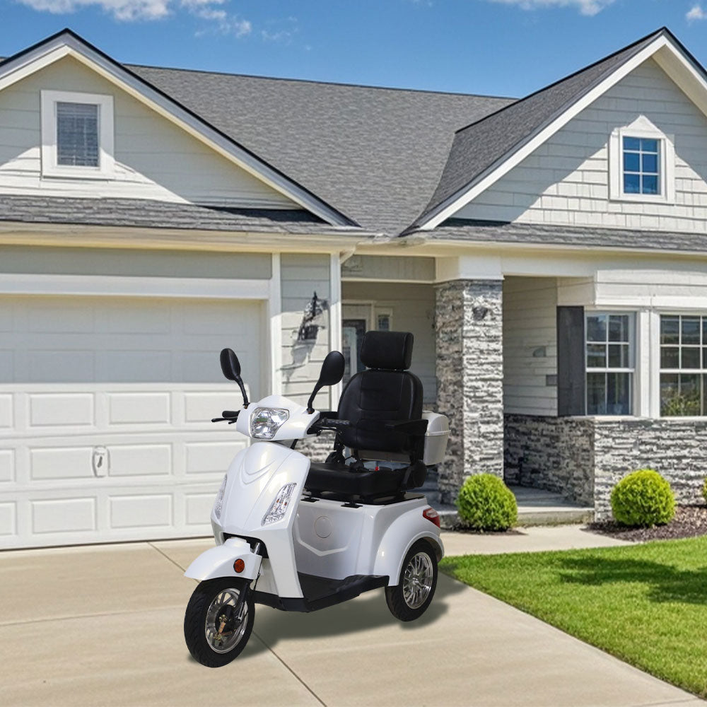 ROLLUX XL1D 500W 60V20Ah Lead-Acid/Lithium Battery Electric Mobility Scooter Drum Brake