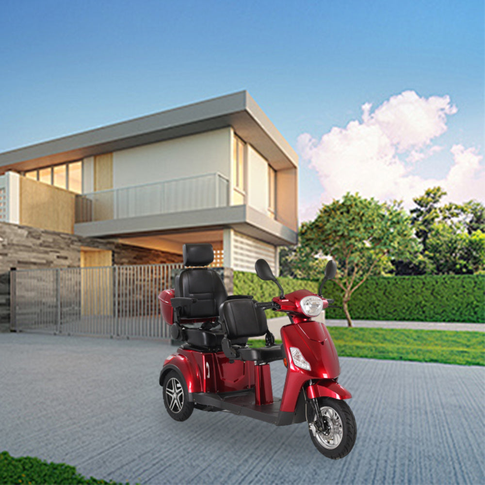 ROLLUX XL2D 500W 60V20Ah  Lead-Acid/Lithium Battery Electric Mobility Scooter Drum Brake