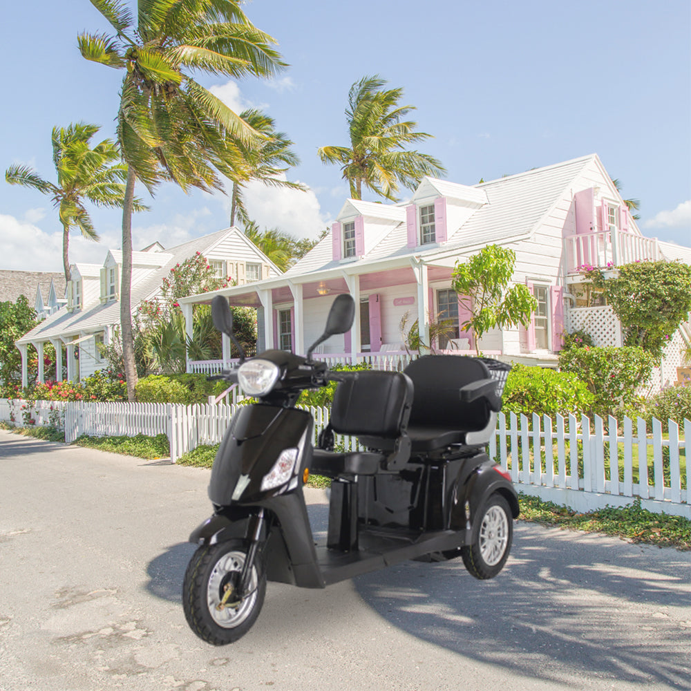 ROLLUX XL2D 500W 60V20Ah  Lead-Acid/Lithium Battery Electric Mobility Scooter Drum Brake