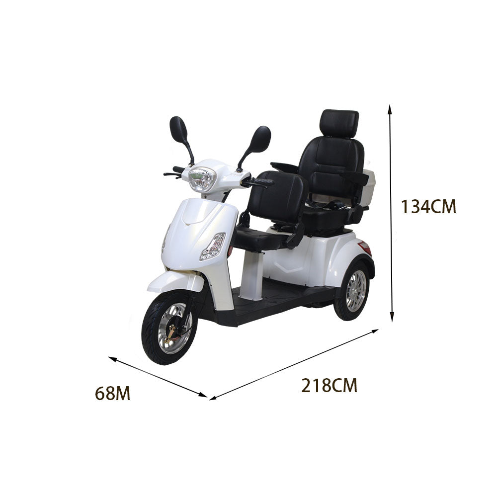 ROLLUX XL2D 500W 60V20Ah  Lead-Acid/Lithium Battery Electric Mobility Scooter Drum Brake
