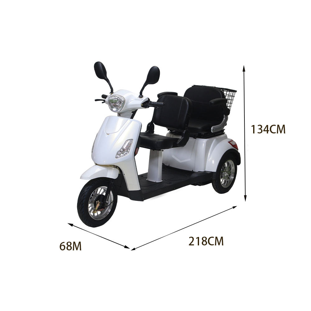 ROLLUX XL2D 500W 60V20Ah  Lead-Acid/Lithium Battery Electric Mobility Scooter Drum Brake