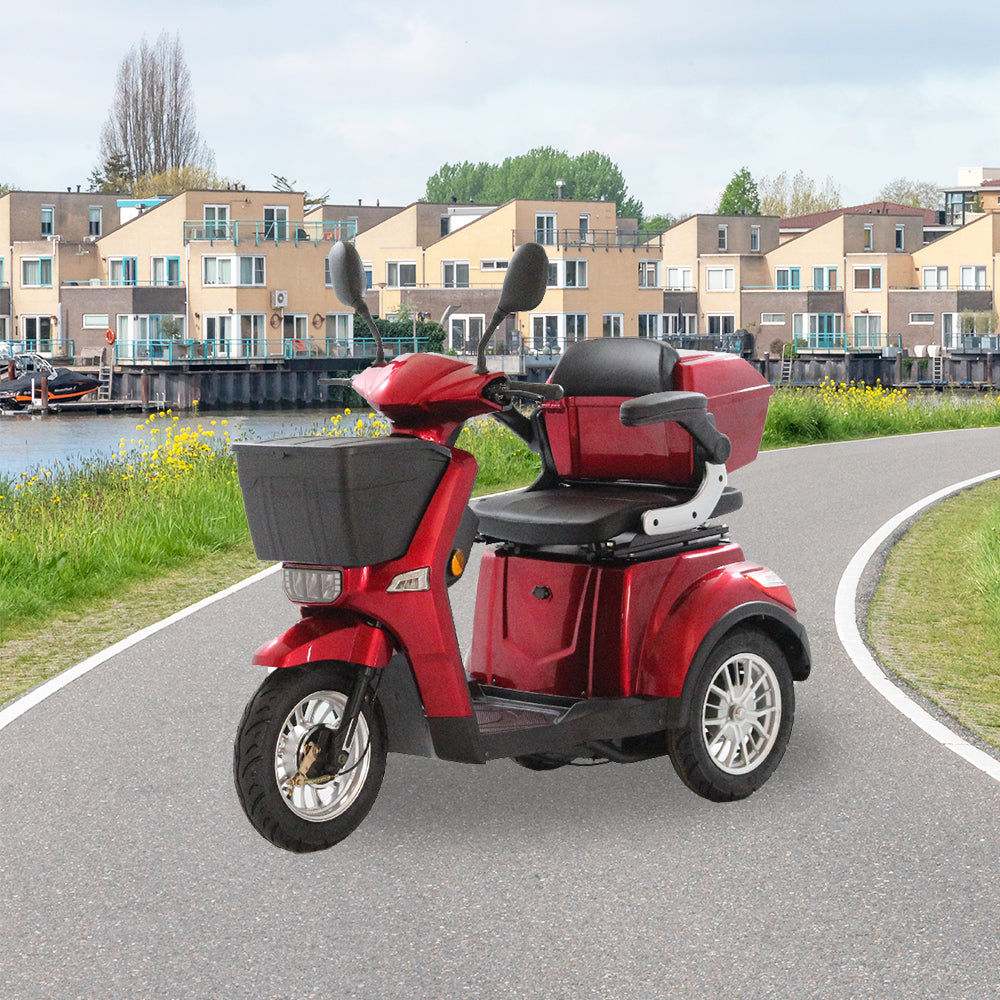 ROLLUX XL3D 500W 60V20Ah Lead-Acid/Lithium Battery Electric Mobility Scooter Drum Brake