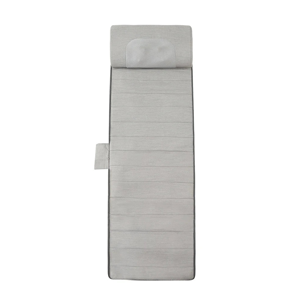 RELAXA Full-Body Massage Mat with Heat, Four-Node Kneading Massage, Breathable Fabric, Extra-Large Back Coverage Design