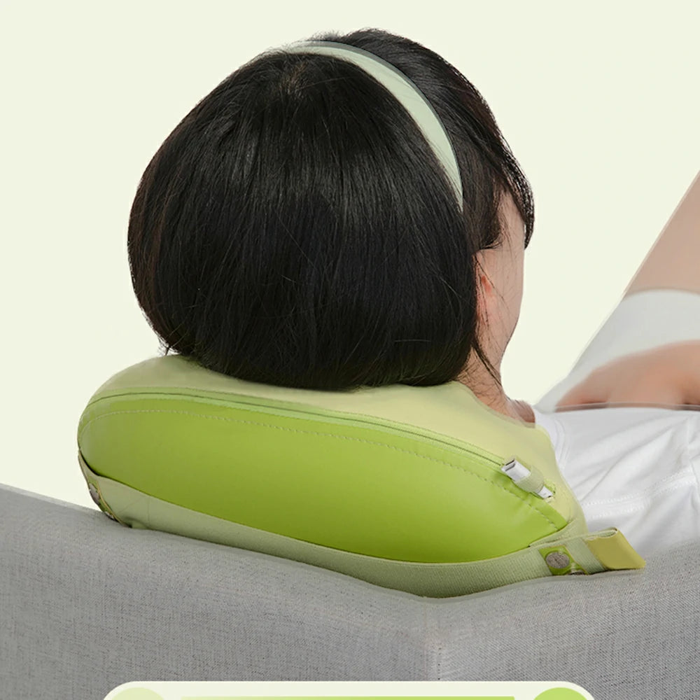 RELAXA Wireless Massager Deep Kneading Heat Therapy Wide Ergonomic Design Multi Area Relaxation - Green