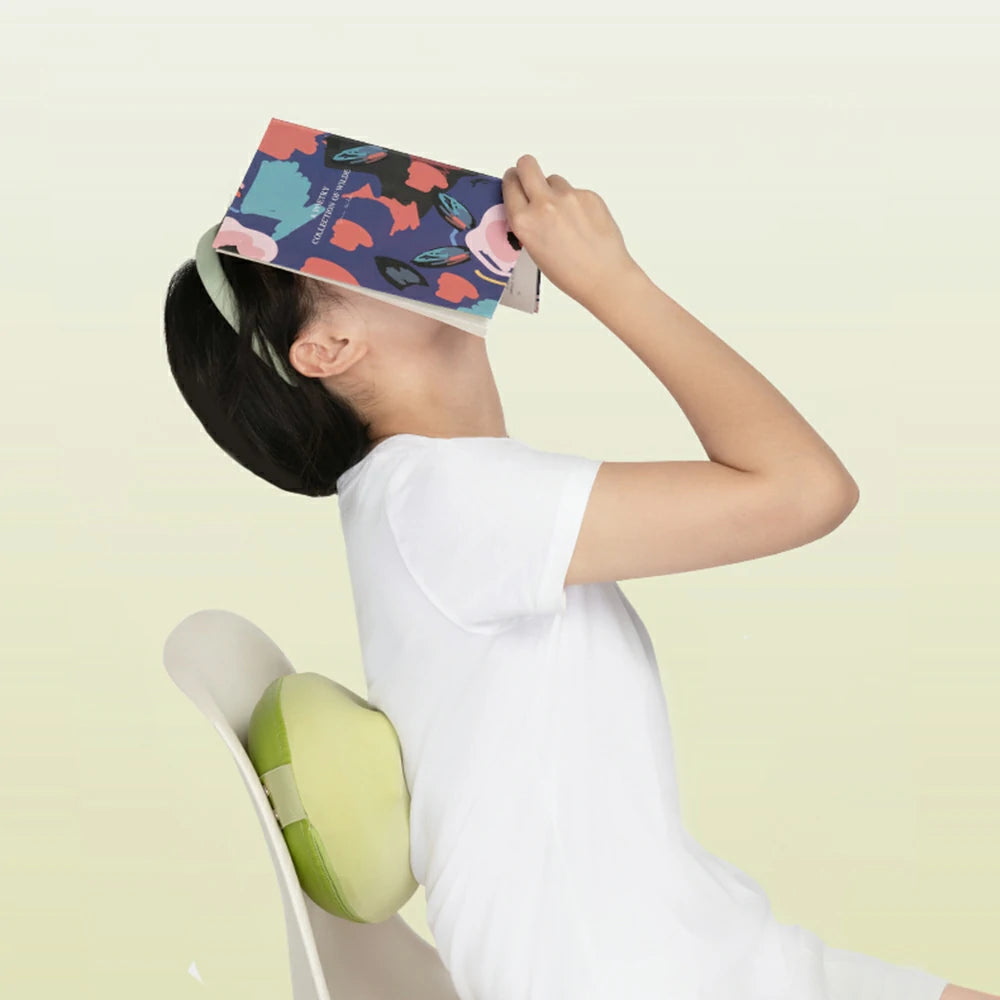 RELAXA Wireless Massager Deep Kneading Heat Therapy Wide Ergonomic Design Multi Area Relaxation - Green