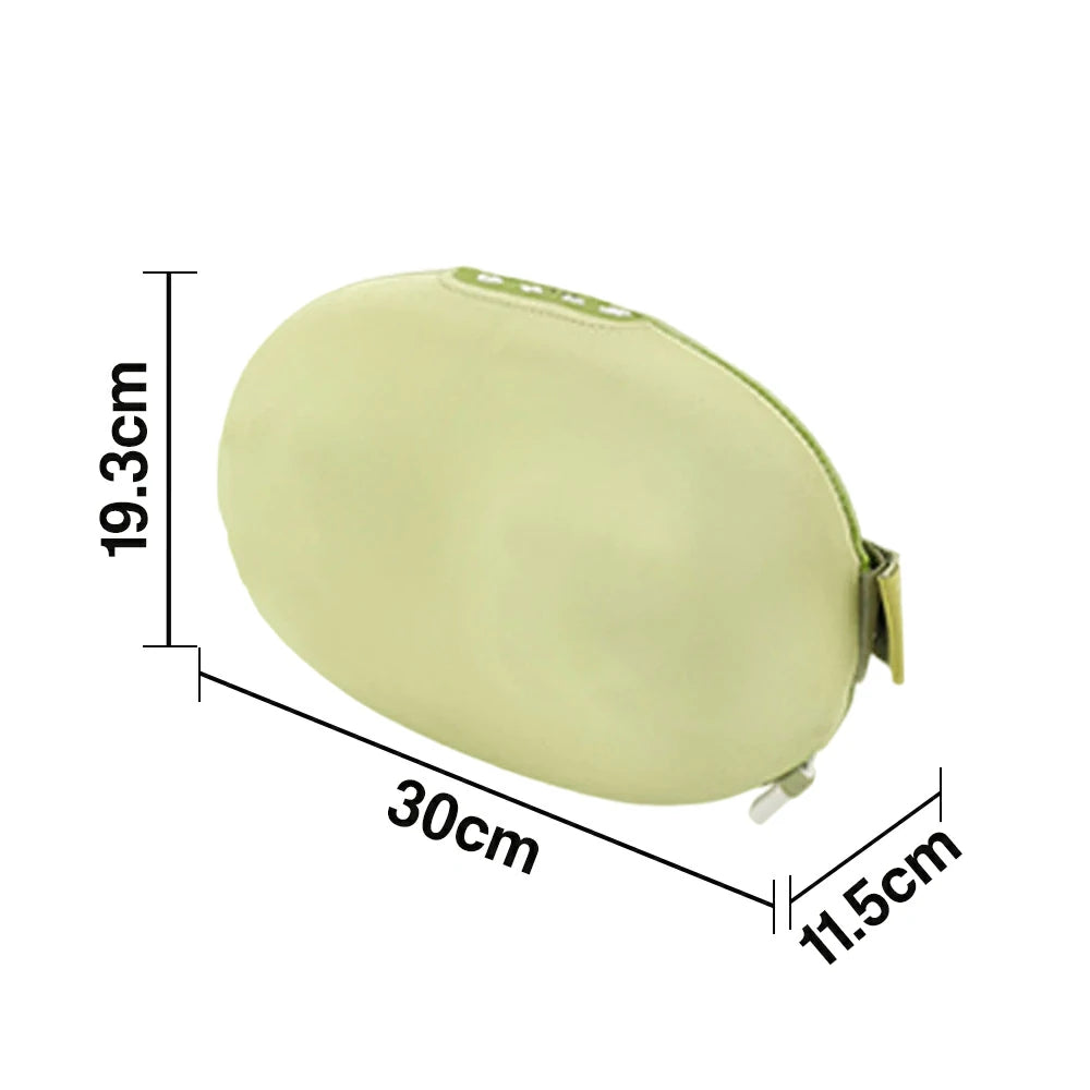 RELAXA Wireless Massager Deep Kneading Heat Therapy Wide Ergonomic Design Multi Area Relaxation - Green