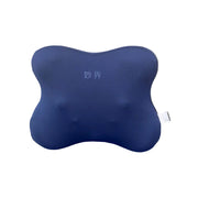 RELAXA Heated Lumbar Massage Cushion, Kneading Massage & Dual Heat, High-Density Foam, Ergonomic Butterfly Design