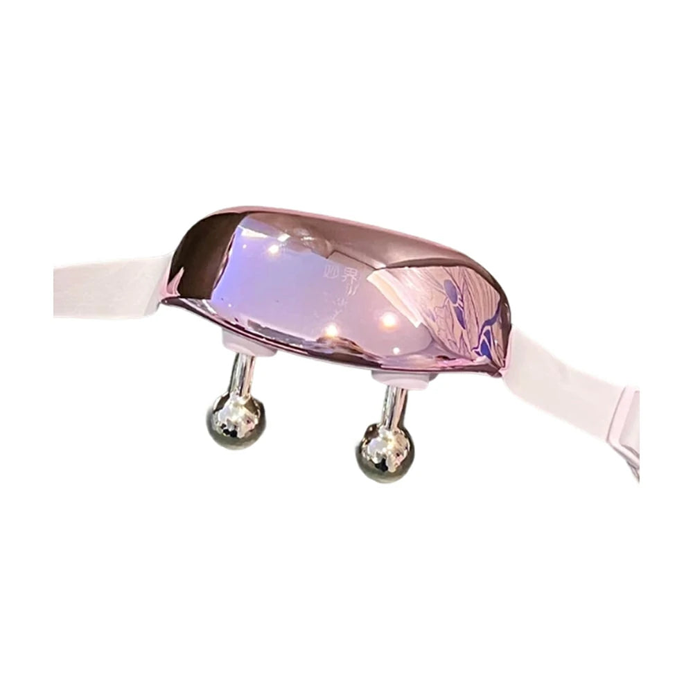 RELAXA Cordless Full-Body Massager, Five-Finger Kneading & Red Light Heat, Brushless Motor, Adjustable Strap Design - Pink