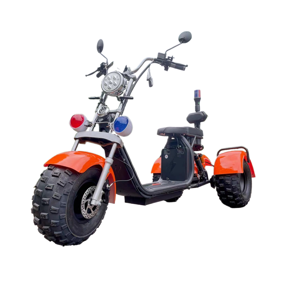 GLIDER HALLEY SC 08 1000W 60V 12-20AH  Lithium Battery Three-Wheel Electric Motorbike/Motorcycle/Scooter Cruise at 25km/h - Unlock More Power (Details Inside)*