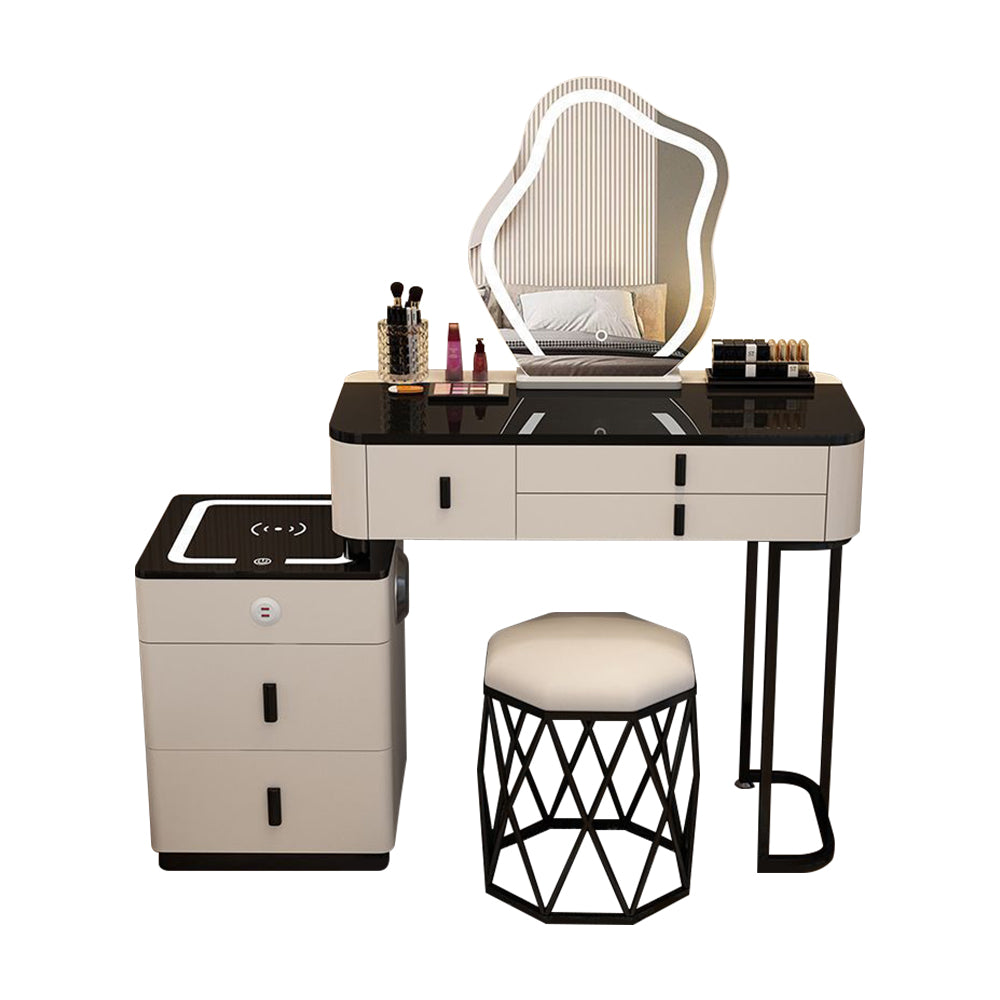 LIVARA 80CM/100CM Length Dressing Table Set Multifunctional Table
