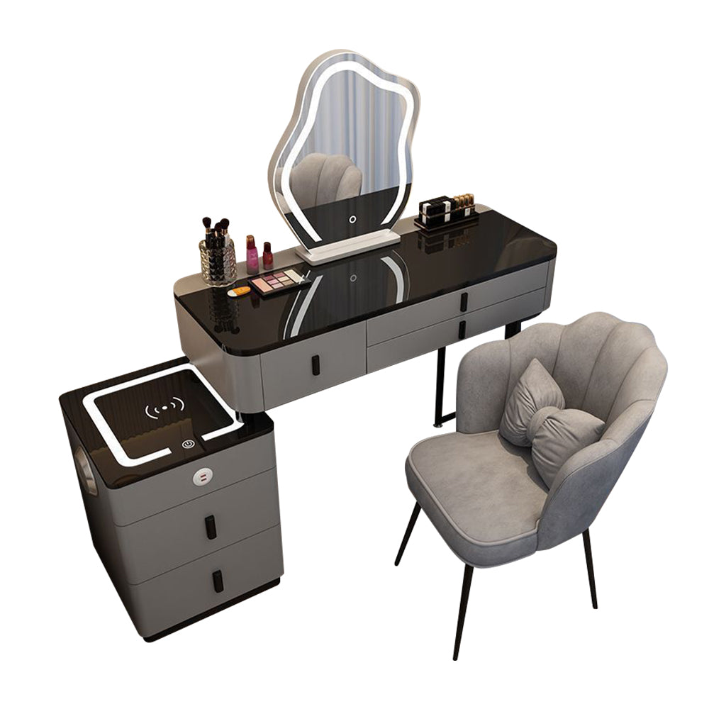 LIVARA 80CM/100CM Length Dressing Table Set Multifunctional Table