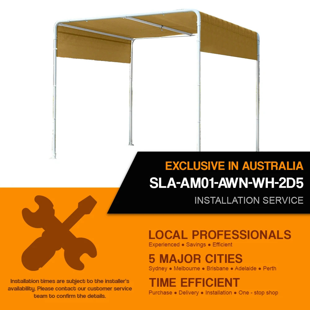 Installation Service For : SLA-AM01-AWN-WH-2D5