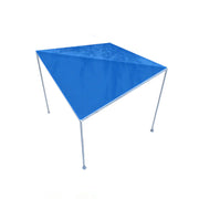SOLARA Outdoor Canopy - Heavy-Duty Aluminium Frame Sunshade Pavilion, 2.5x2.5m Weather-Resistant Shelter - Blue