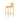 SOLARA Outdoor Chair Nano-Baked Rustproof Waterproof Finish, Thickened Iron Steel Construction, 42cm Stable and Durable Design - Yellow