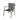 SOLARA Outdoor Chair Rustproof Waterproof High-Temperature Baked Finish, Thickened Iron Steel Frame, 42cm Strong Load-Bearing Durable Design - Black