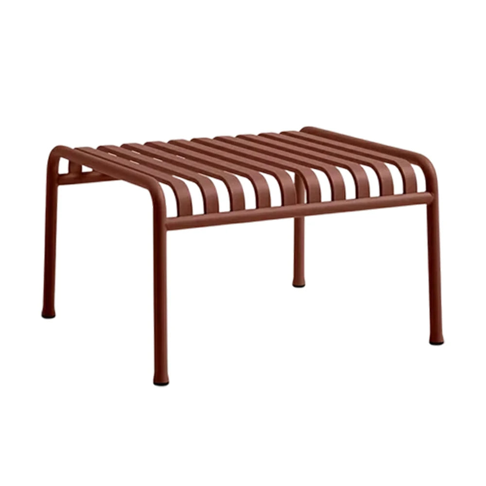SOLARA Outdoor Metal Furniture Collection - Coffee Table, Long Table, Low Table & Dining Table, Heavy-Duty Steel Frame, Weather-Resistant Finish - Wine