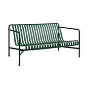 SOLARA Outdoor Metal Furniture Collection - Dining Table, Dining Chair & Lounger, Heavy-Duty Steel Frame, Weather-Resistant Finish - Green
