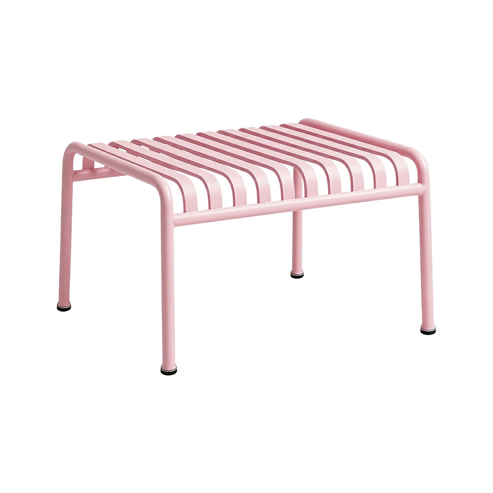 SOLARA Outdoor Metal Furniture Collection - Dining Table, Dining Chair & Lounger, Heavy-Duty Steel Frame, Weather-Resistant Finish - Pink
