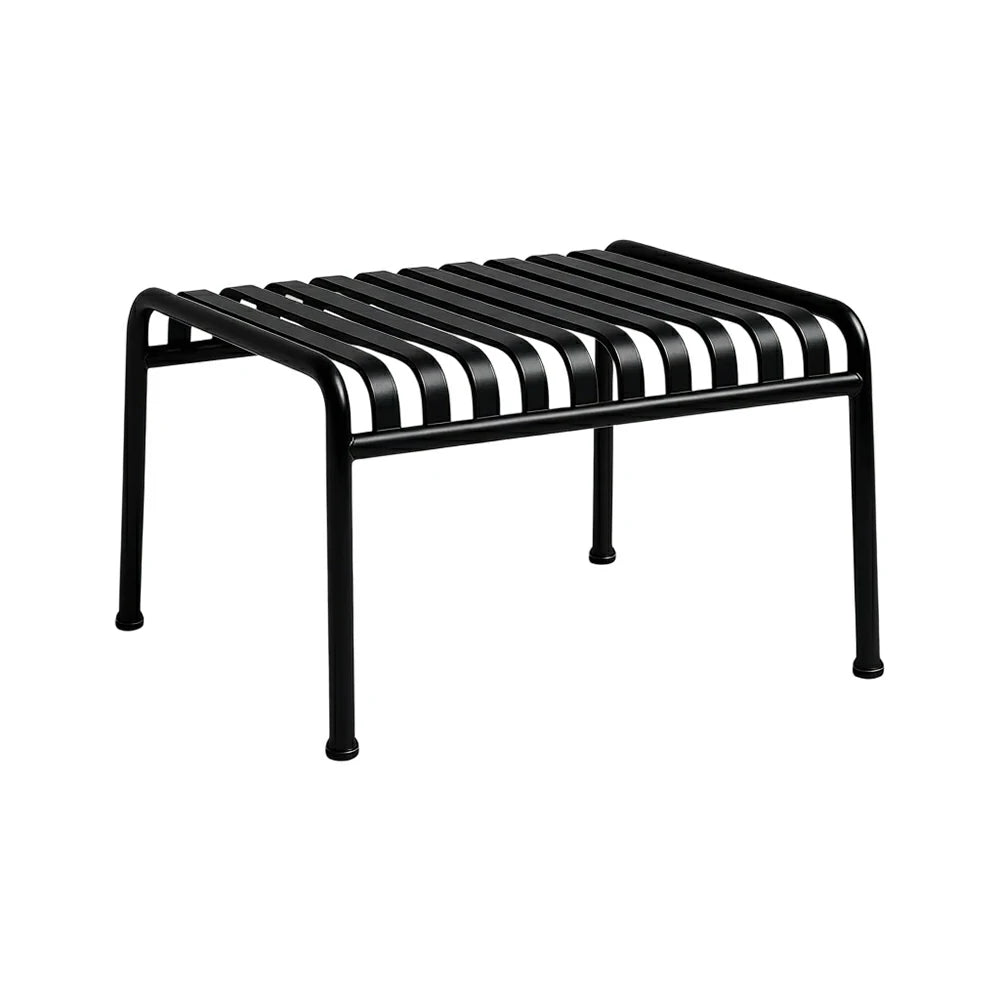 SOLARA Outdoor Metal Furniture Collection - Dining Table, Dining Chair & Lounger, Heavy-Duty Steel Frame, Weather-Resistant Finish - Black