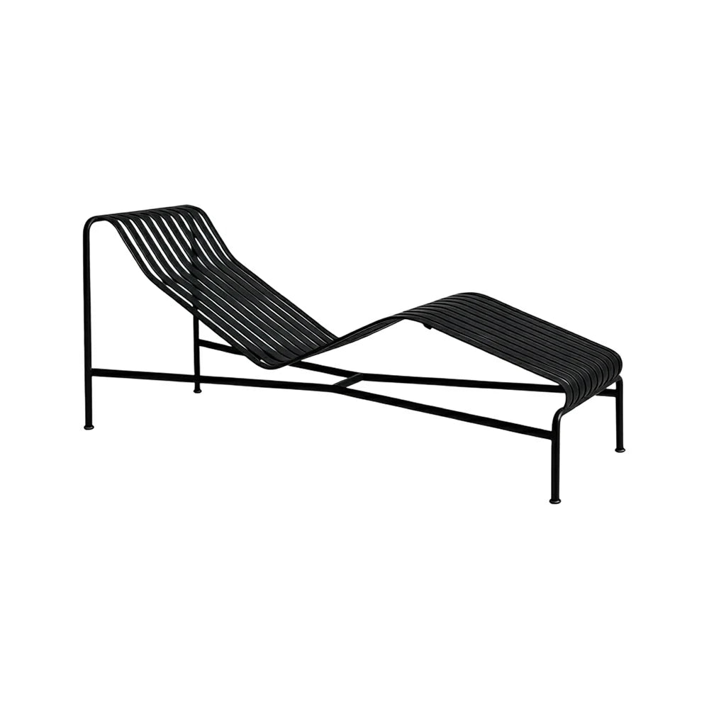 SOLARA Outdoor Metal Furniture Collection - Dining Table, Dining Chair & Lounger, Heavy-Duty Steel Frame, Weather-Resistant Finish - Black
