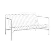 SOLARA Outdoor Metal Furniture Collection - Dining Table, Dining Chair & Lounger, Heavy-Duty Steel Frame, Weather-Resistant Finish - White