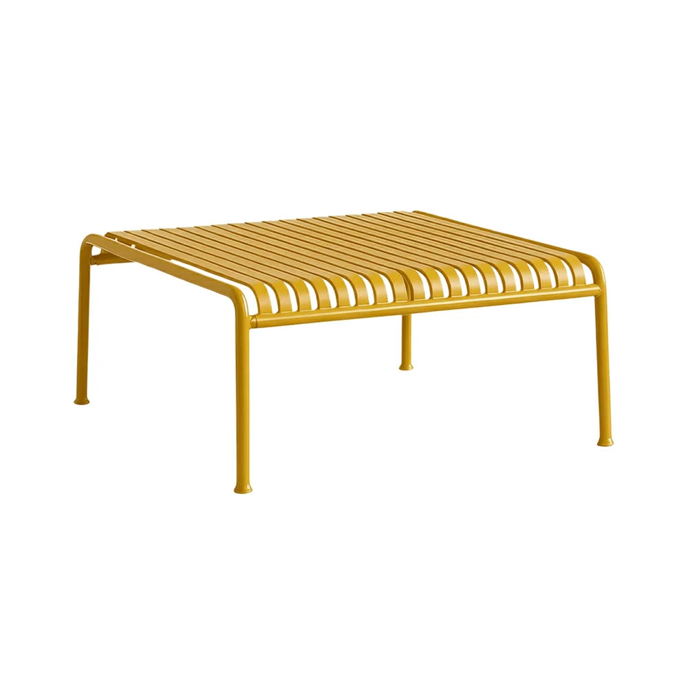 SOLARA Outdoor Metal Furniture Collection - Dining Table, Dining Chair & Lounger, Heavy-Duty Steel Frame, Weather-Resistant Finish - Yellow