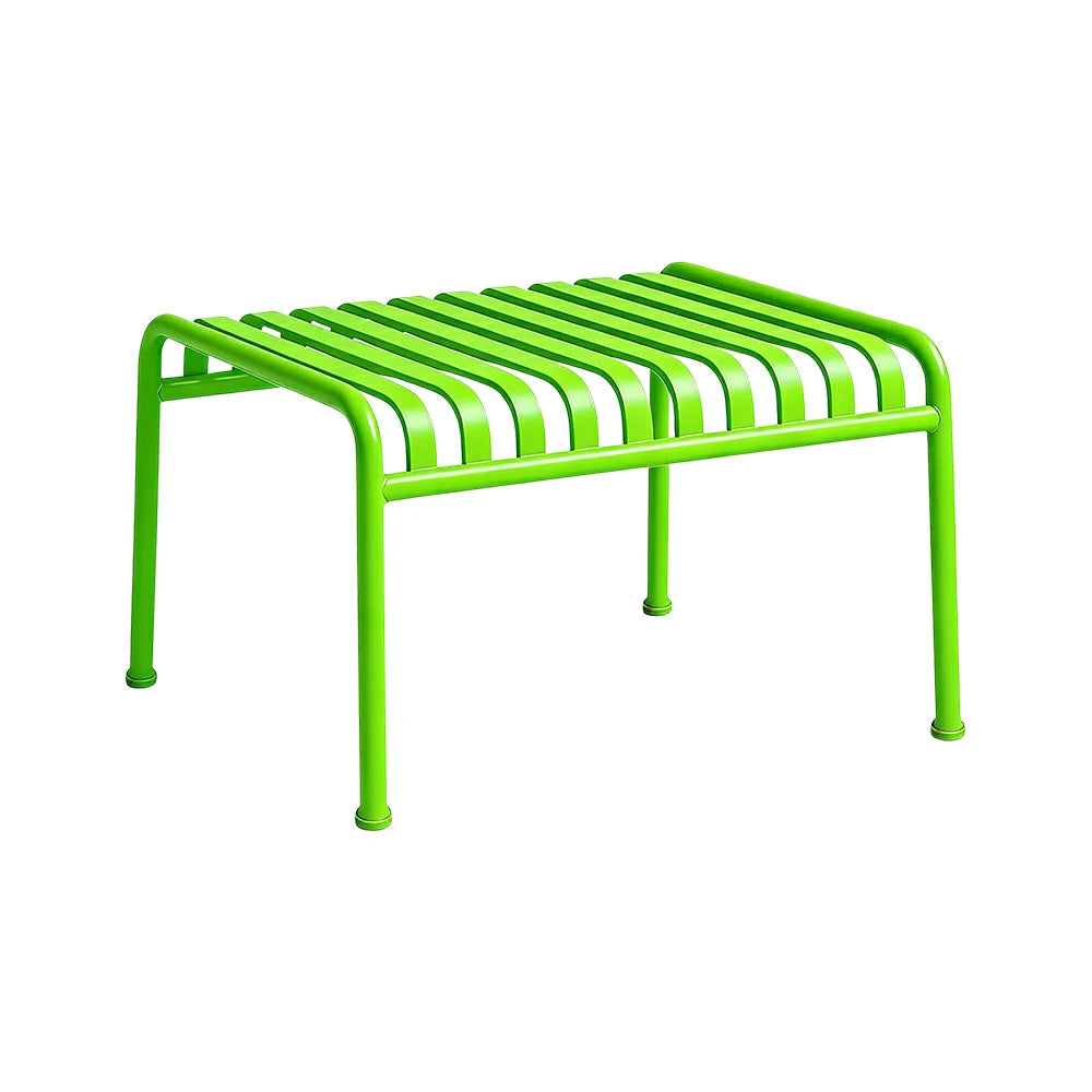 SOLARA Outdoor Metal Furniture Collection - Dining Table, Dining Chair & Lounger, Heavy-Duty Steel Frame, Weather-Resistant Finish - Light Green