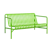 SOLARA Outdoor Metal Furniture Collection - Dining Table, Dining Chair & Lounger, Heavy-Duty Steel Frame, Weather-Resistant Finish - Light Green
