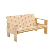 SOLARA Long Lounge Chair Heavy-Duty Frame Water-Based Coating Easy Assembly Outdoor Patio Seating - Wood