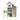 SOLARA Outdoor Tool Shed - Solid Wood Storage House with Multi-Shelf Design, Weather-Resistant Garden & Patio Organizer - White