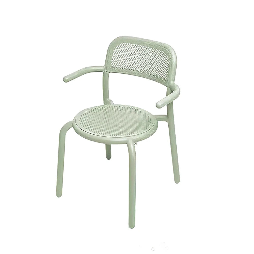 SOLARA Outdoor Aluminum Alloy Furniture Set with Durable Table, Chair & Sofa - Green