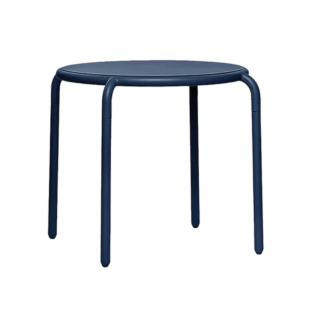 SOLARA Outdoor Aluminum Alloy Furniture Set - Durable Rust-Resistant Table & Sofa - Blue